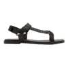 Oxford Marika Plaited Velcro Sandals In Black -Myer Fashion Store 949033090 1 720x928