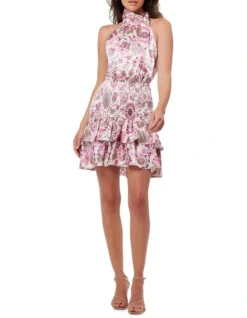 Natalie Dress In Pink Multi 8 Natalie Dress In Pink Multi -Myer Fashion Store 949438450 3 720x928