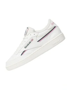 Reebok Club C Vegan 85 Sneaker In White/Pink