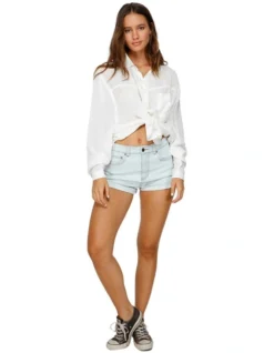 Billabong Overdrive Stretch Shorts In White -Myer Fashion Store 949685680 5 720x928