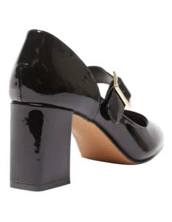 Giselle Heeled Shoes In Black Patent -Myer Fashion Store 949694410 4 720x928