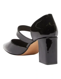 Giselle Heeled Shoes In Black Patent -Myer Fashion Store 949694410 6 720x928