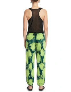 Neon Glory Relaxed Baggy Jean In Indigo/Neon Green -Myer Fashion Store 949990780 2 720x928