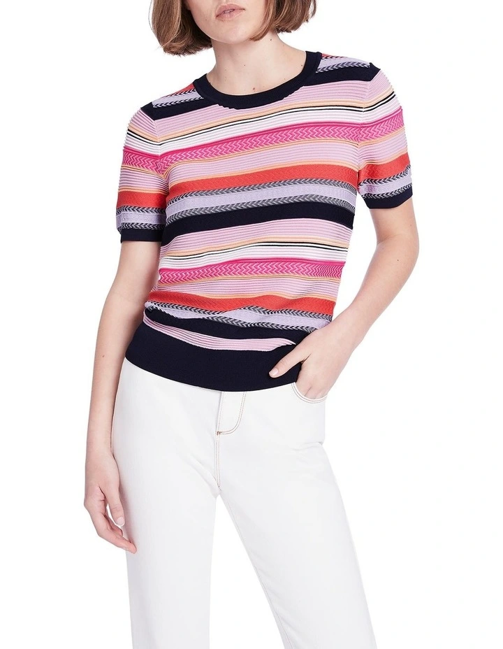 Some Stripe Of Love Knit In Sorbet Stripe 3 Some Stripe Of Love Knit In Sorbet Stripe