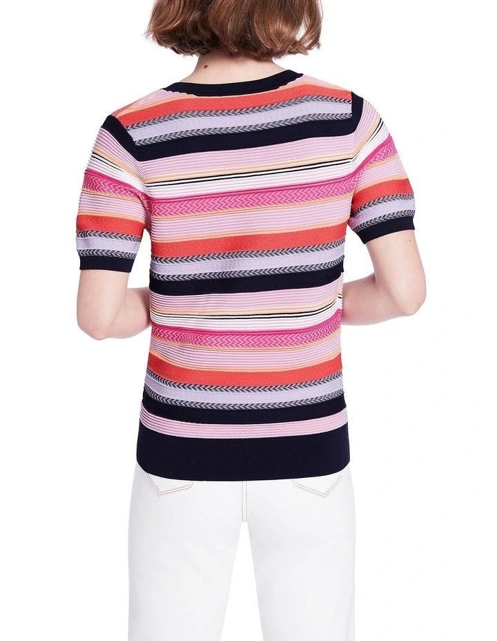 Some Stripe Of Love Knit In Sorbet Stripe 5 Some Stripe Of Love Knit In Sorbet Stripe - Image 3