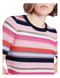 Some Stripe Of Love Knit In Sorbet Stripe 9 Some Stripe Of Love Knit In Sorbet Stripe -Myer Fashion Store 950926330 4 720x928
