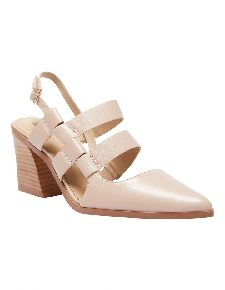 Gloria Glove Heeled Shoes In Blush 4 Gloria Glove Heeled Shoes In Blush - Image 2