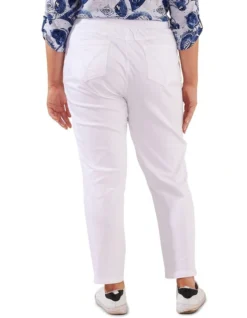 Pull On Jean In White -Myer Fashion Store 951172120 2 720x928