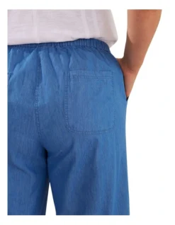 Chambray Pull On Pant In Blue 9 Chambray Pull On Pant In Blue -Myer Fashion Store 951172210 4 720x928