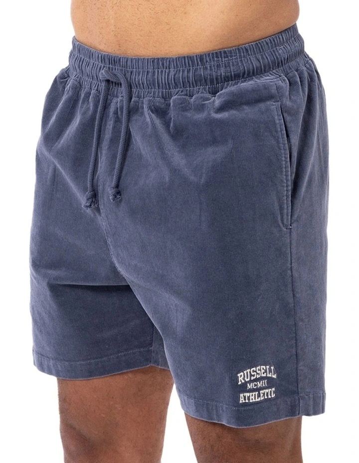 Russell Athletic Baby Cord Short In Blue 5 Russell Athletic Baby Cord Short In Blue - Image 3