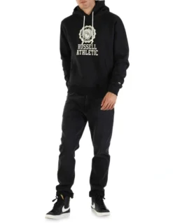Russell Athletic Collegiate Hoodie In Black -Myer Fashion Store 951288040 4 720x928