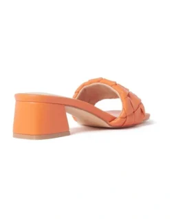 Forever New Belle Woven Low Block Heel In Orange 8 Forever New Belle Woven Low Block Heel In Orange -Myer Fashion Store 952193170 952235290 3 720x928