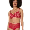 My Fit Lace Brazilian Brief In Jester Red 2 My Fit Lace Brazilian Brief In Jester Red -Myer Fashion Store 953987410 1 720x928