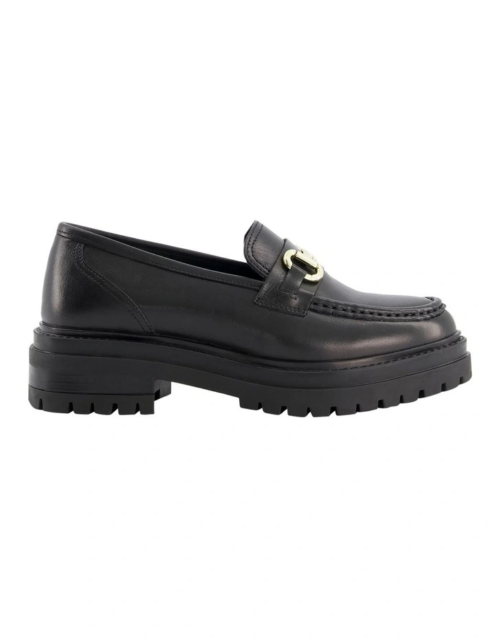Dune London Gallagher Chunky Loafer In Black 3 Dune London Gallagher Chunky Loafer In Black