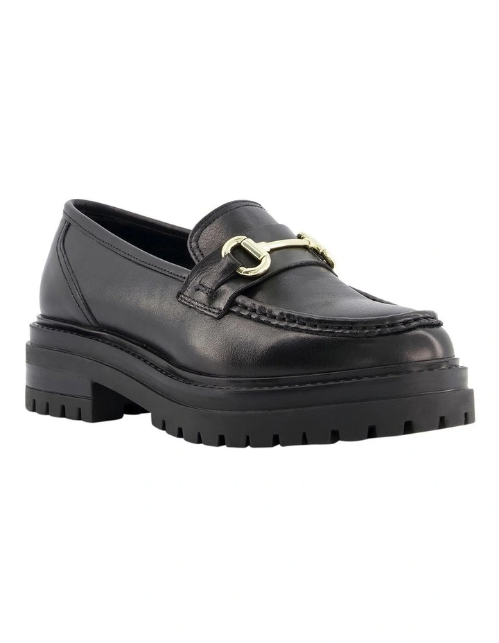 Dune London Gallagher Chunky Loafer In Black 4 Dune London Gallagher Chunky Loafer In Black - Image 2