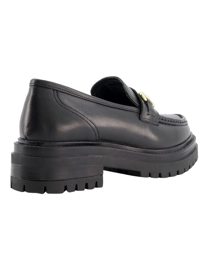Dune London Gallagher Chunky Loafer In Black 6 Dune London Gallagher Chunky Loafer In Black - Image 4