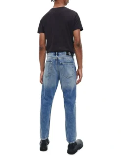 Calvin Klein Jeans Core Institutional Logo Slim T-Shirt In Black -Myer Fashion Store 954618850 4 720x928