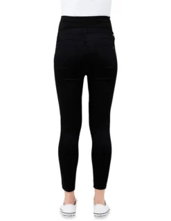 Rebel Ankle Grazer Jegging In Black -Myer Fashion Store 955452970 4 720x928