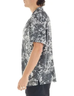 Verve Texture Print Shirt In Grey 6 Verve Texture Print Shirt In Grey -Myer Fashion Store 955862110 2 720x928