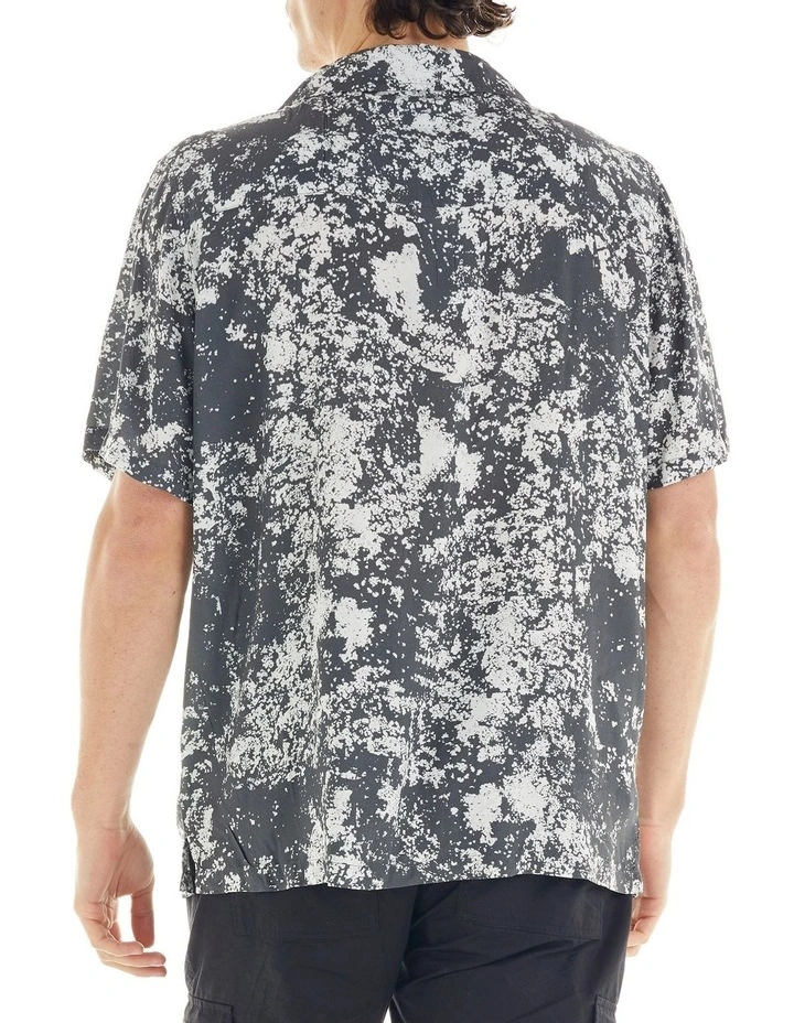 Verve Texture Print Shirt In Grey 5 Verve Texture Print Shirt In Grey - Image 3