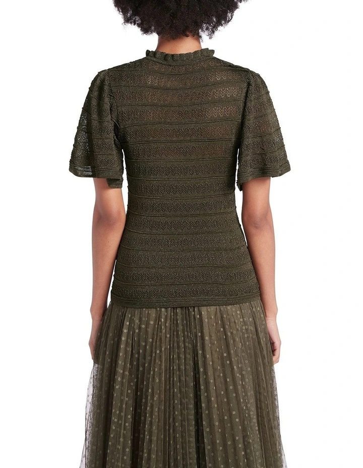 Lara Knit In Forest Night 5 Lara Knit In Forest Night - Image 3