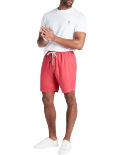 Beams Linen Short In Deep Pink -Myer Fashion Store 956073790 3 720x928
