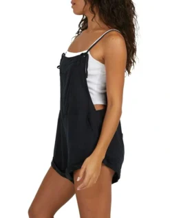 Billabong Wild Pursuit Overall In Black -Myer Fashion Store 956401570 4 720x928