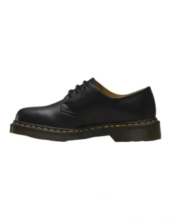 Dr. Martens 1461 3 Eye Shoe In Black Smooth 10 Dr. Martens 1461 3 Eye Shoe In Black Smooth -Myer Fashion Store 956573380 3 720x928