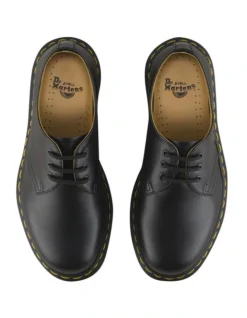 Dr. Martens 1461 3 Eye Shoe In Black Smooth 11 Dr. Martens 1461 3 Eye Shoe In Black Smooth -Myer Fashion Store 956573380 4 720x928