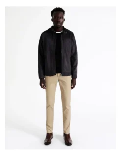 Sebastian Sueded Bomber Jacket In Navy -Myer Fashion Store 956583460 5 720x928