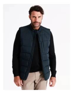 Avery Puffer Vest In Navy -Myer Fashion Store 956984680 7 720x928