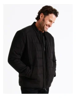 Bunbury Puffer Jacket In Black
