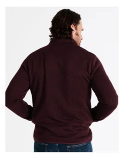 Ribble Valley Fleece Sweat In Red -Myer Fashion Store 956988010 6 720x928