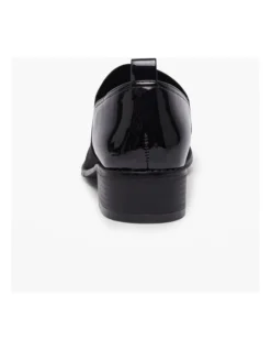 Elastic Panel Patent Shoe In Black -Myer Fashion Store 957024010 3 720x928