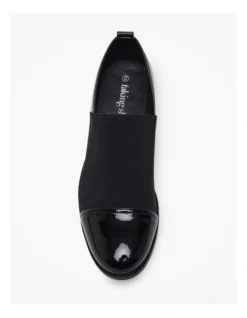 Elastic Panel Patent Shoe In Black -Myer Fashion Store 957024010 5 720x928