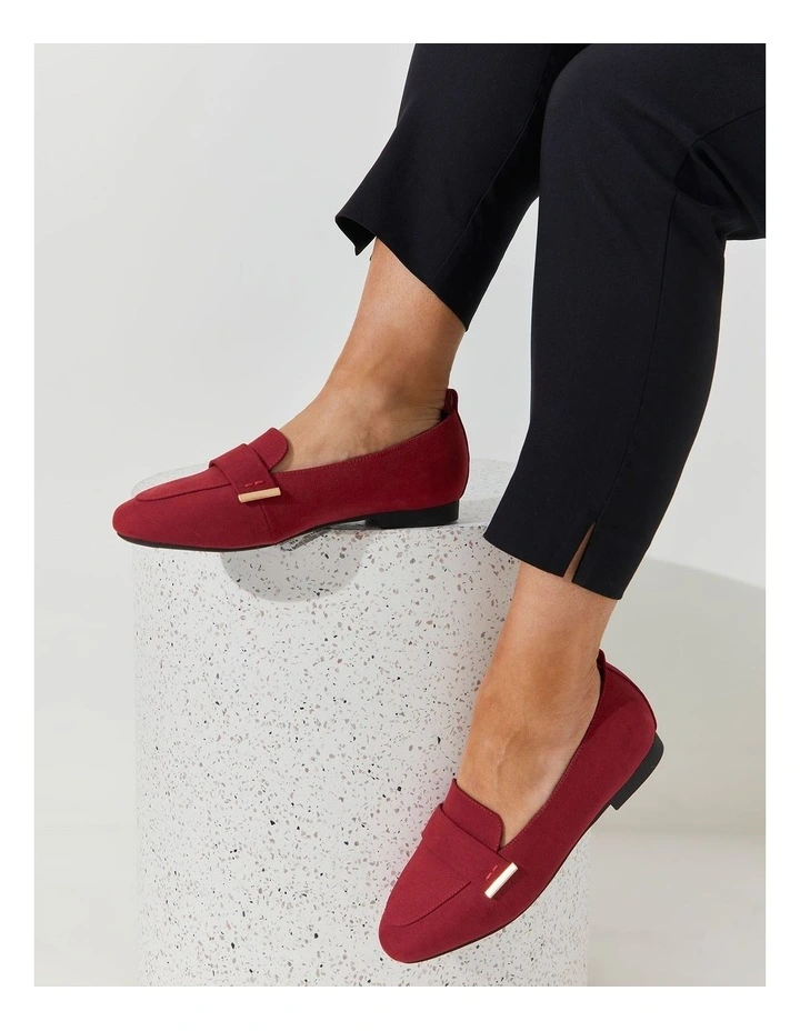 Red & Animal Loafer In Red 7 Red & Animal Loafer In Red - Image 5