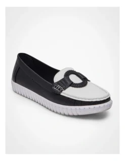 Colour Block Loafer In Black -Myer Fashion Store 957024280 3 720x928