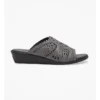Lasercut Wedge Sandal In Grey -Myer Fashion Store 957024820 1 720x928