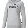 Puma Essential Logo Hoodie In Grey -Myer Fashion Store 957270070 1 720x928