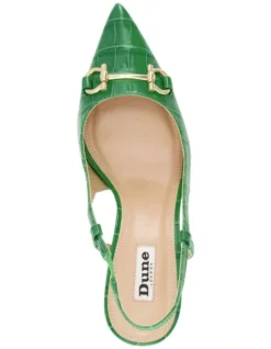 Dune London Click Pump In Green 8 Dune London Click Pump In Green -Myer Fashion Store 957335590 3 720x928