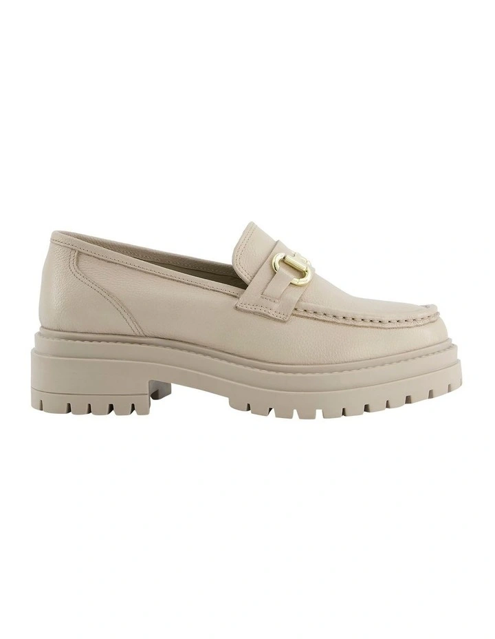 Dune London Gallagher Loafer In Cream 3 Dune London Gallagher Loafer In Cream