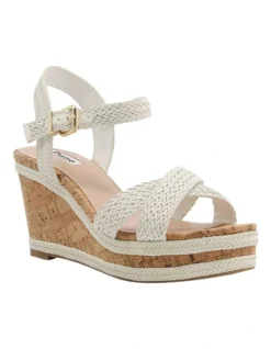 Dune London Kelisa Wedge Sandal In Cream -Myer Fashion Store 957336580 2 720x928