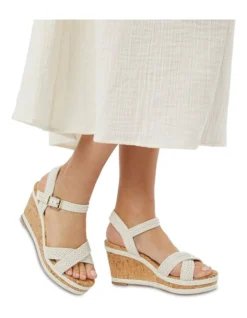 Dune London Kelisa Wedge Sandal In Cream -Myer Fashion Store 957336580 4 720x928
