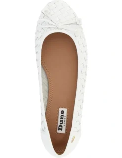 Dune London Hartleys Ballet Flat In White 8 Dune London Hartleys Ballet Flat In White -Myer Fashion Store 957337030 3 720x928