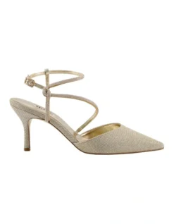 Dune London Clarissa Pump In Gold