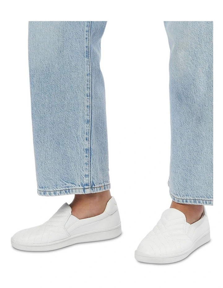 Dune London Effortless Sneaker In White 4 Dune London Effortless Sneaker In White - Image 2