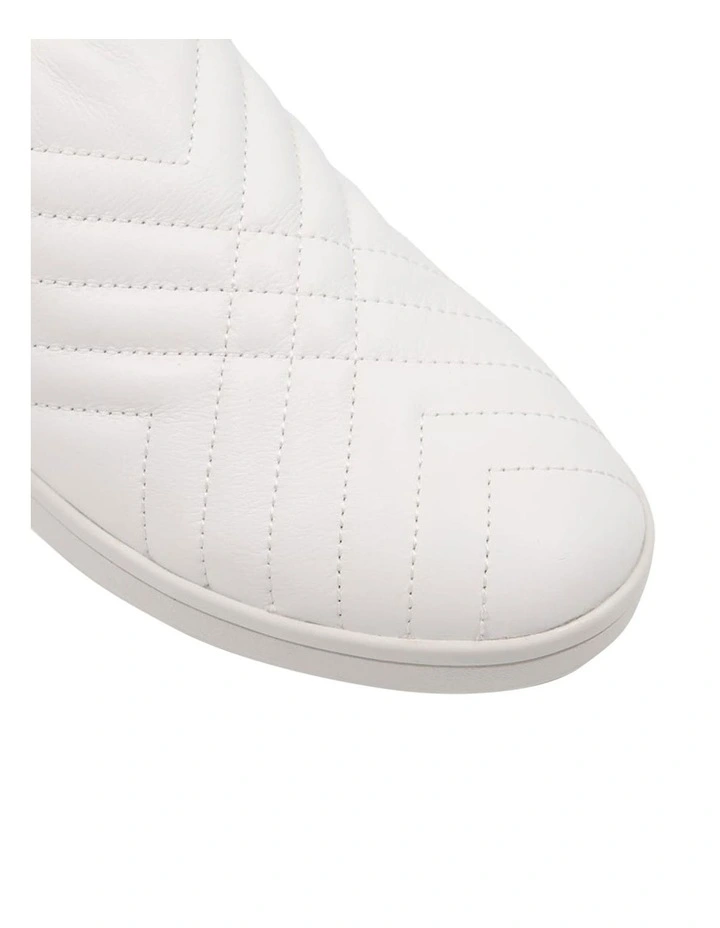 Dune London Effortless Sneaker In White 6 Dune London Effortless Sneaker In White - Image 4