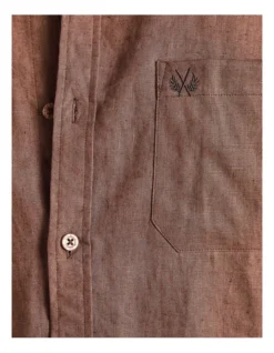 Long Sleeve Linen Shirt In Chocolate 12 Long Sleeve Linen Shirt In Chocolate -Myer Fashion Store 958335130 5 720x928