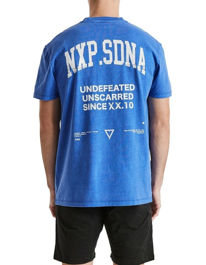 Defeat Relaxed Tee In Blue 3 Defeat Relaxed Tee In Blue