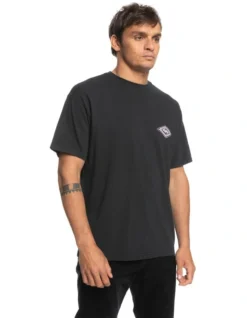Quiksilver Spiky Twist Short Sleeve T-Shirt In Black -Myer Fashion Store 959057830 2 720x928